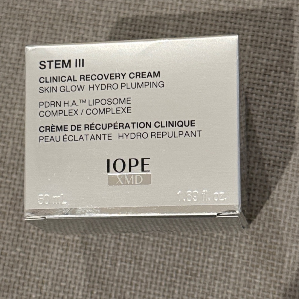 XMD Stem III Clinical Recovery Cream Skin Glow Hydro Plumping PDRN H.A Liposome